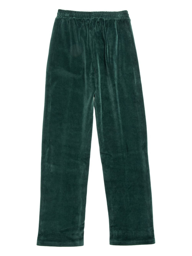 Sporty & Rich velour track pants outlook