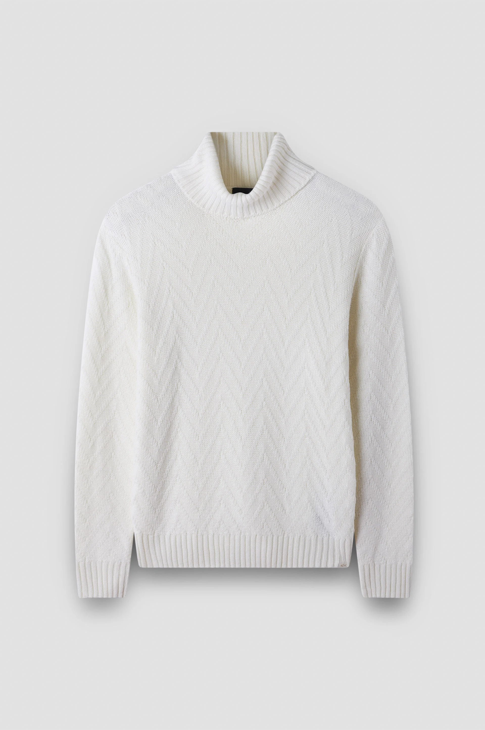 MERINO WOOL TURTLENECK SWEATER - 1
