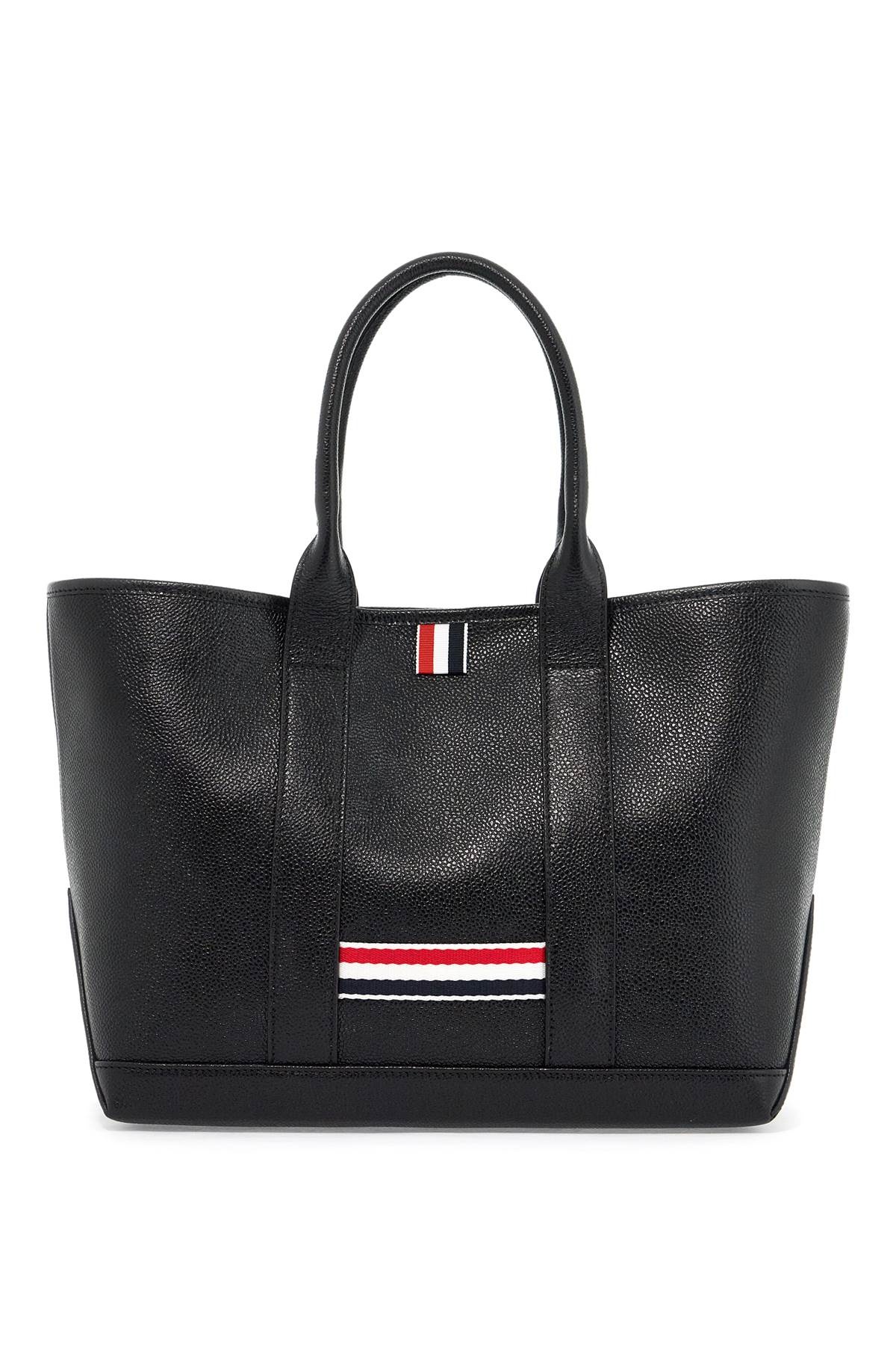 Thom Browne Small Leather Tote Bag For Tools Men - 1