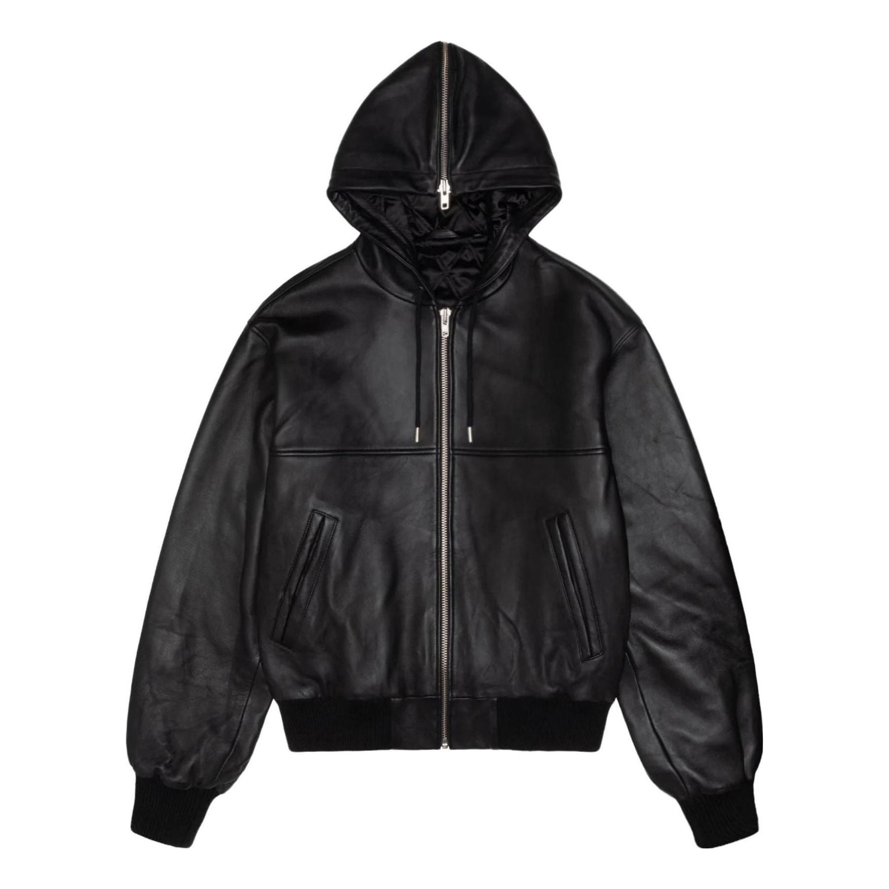 Stussy SS Link Leather Bomber 'Black' 115739 - 1