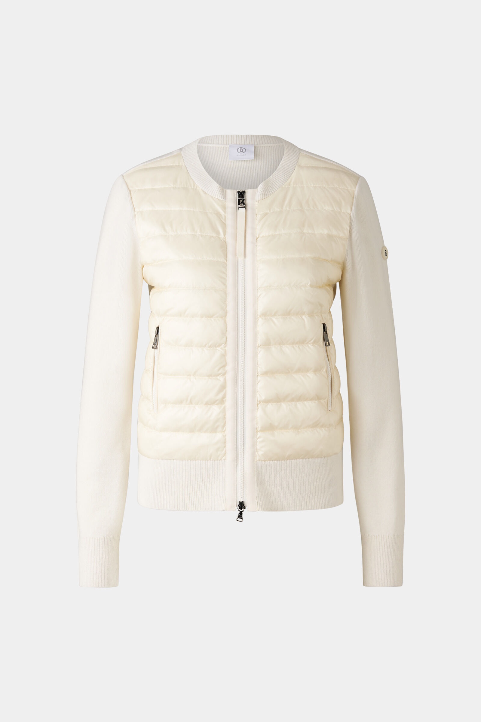 Zilly Hybrid knit jacket in Off-white - 1