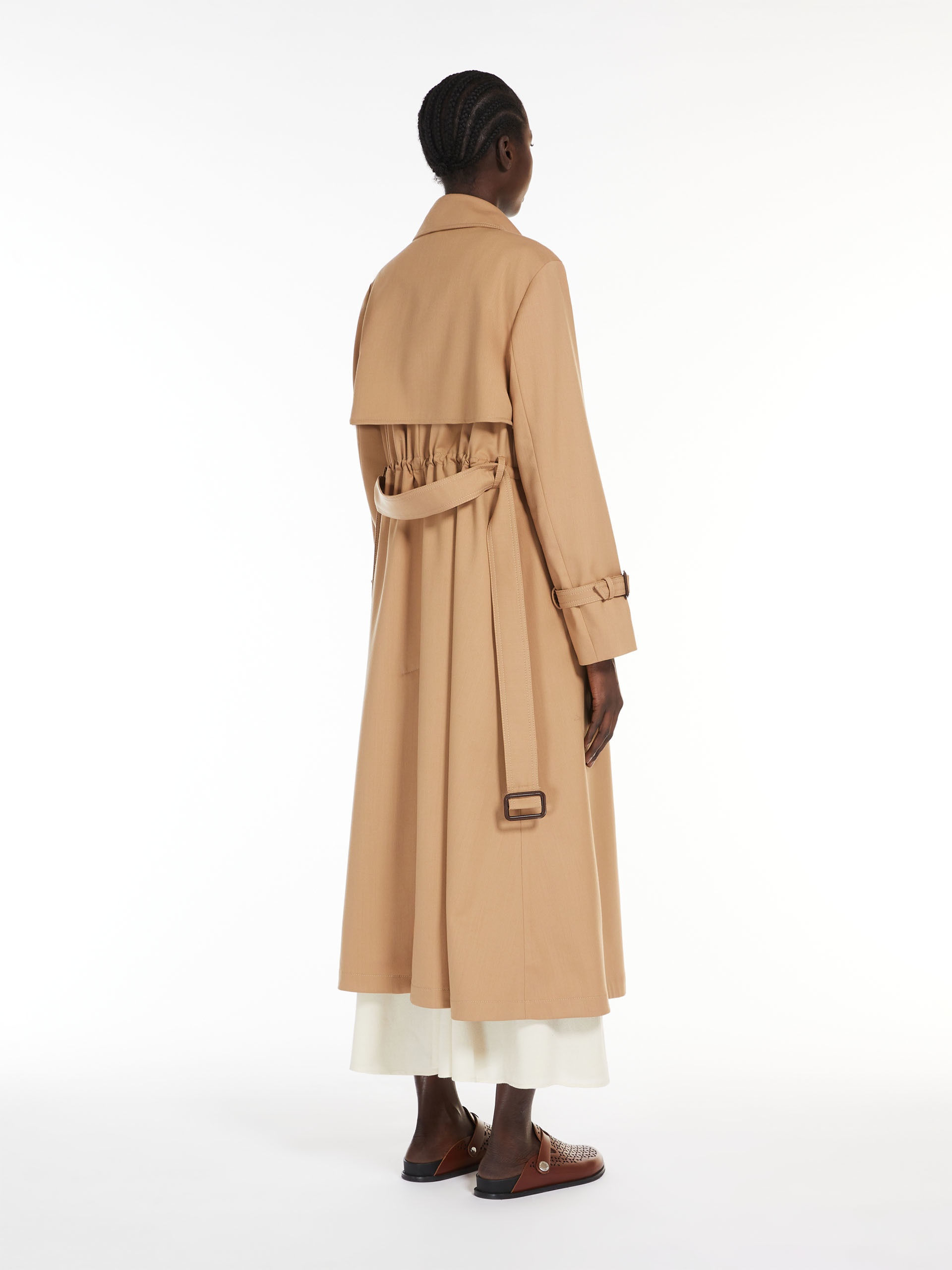 FATUO Wool-blend trench coat - 4