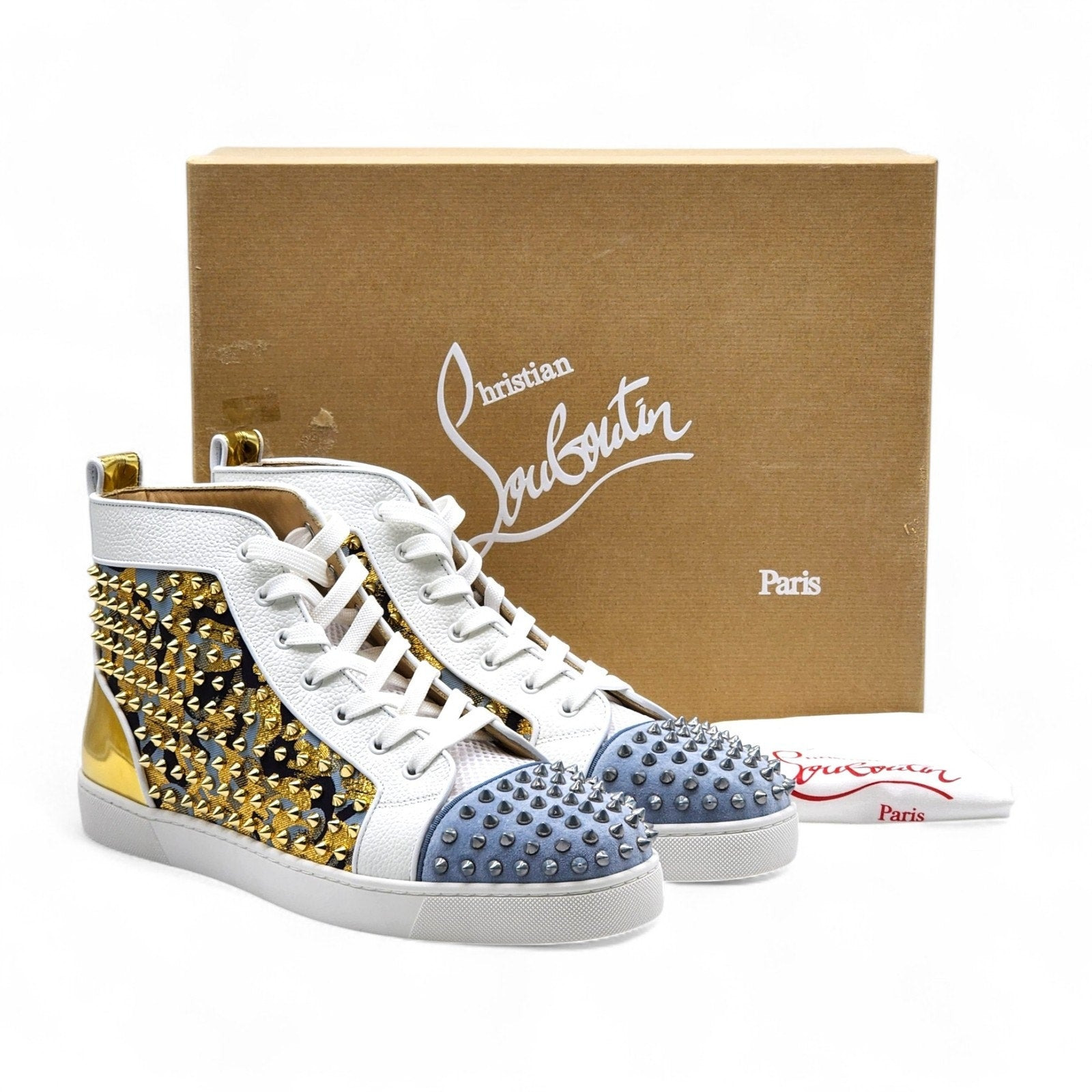 Christian Louboutin Louis Orlato Sneakers Studs Multi EU 46 US 13 - 2