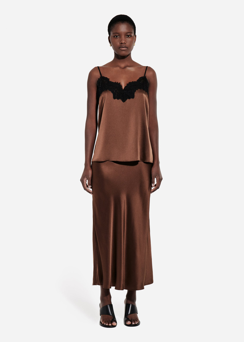 CO Bias Cut Slip Skirt in Silk outlook