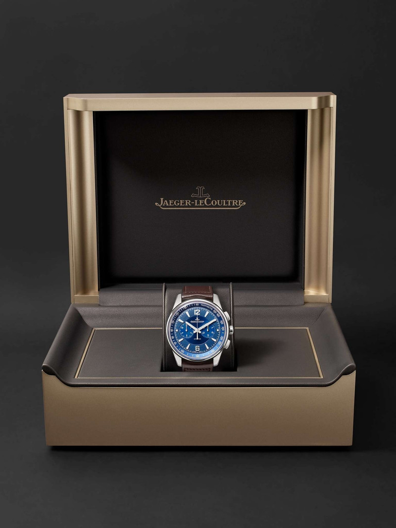 Polaris Automatic Chronograph 42mm Stainless Steel and Leather Watch, Ref. No. 9028480 8
