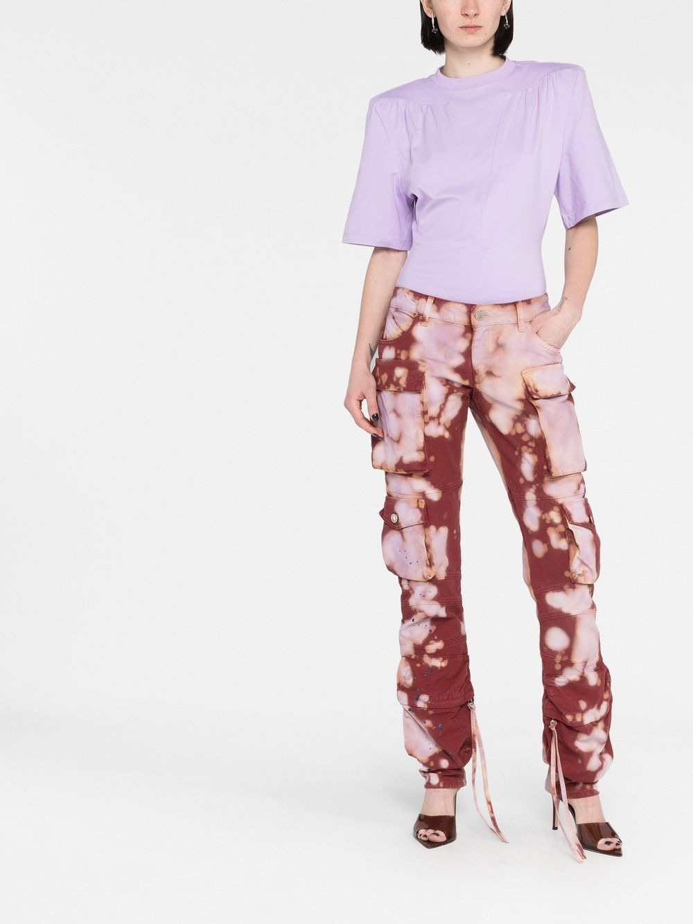 Essie tie-dye cargo trousers - 2