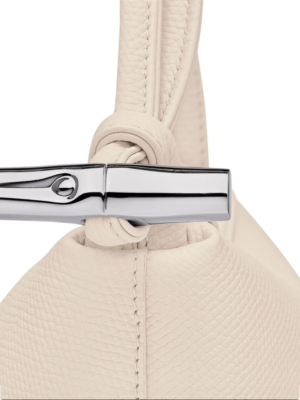 Le Roseau double-handle textured shoulder bag - 5