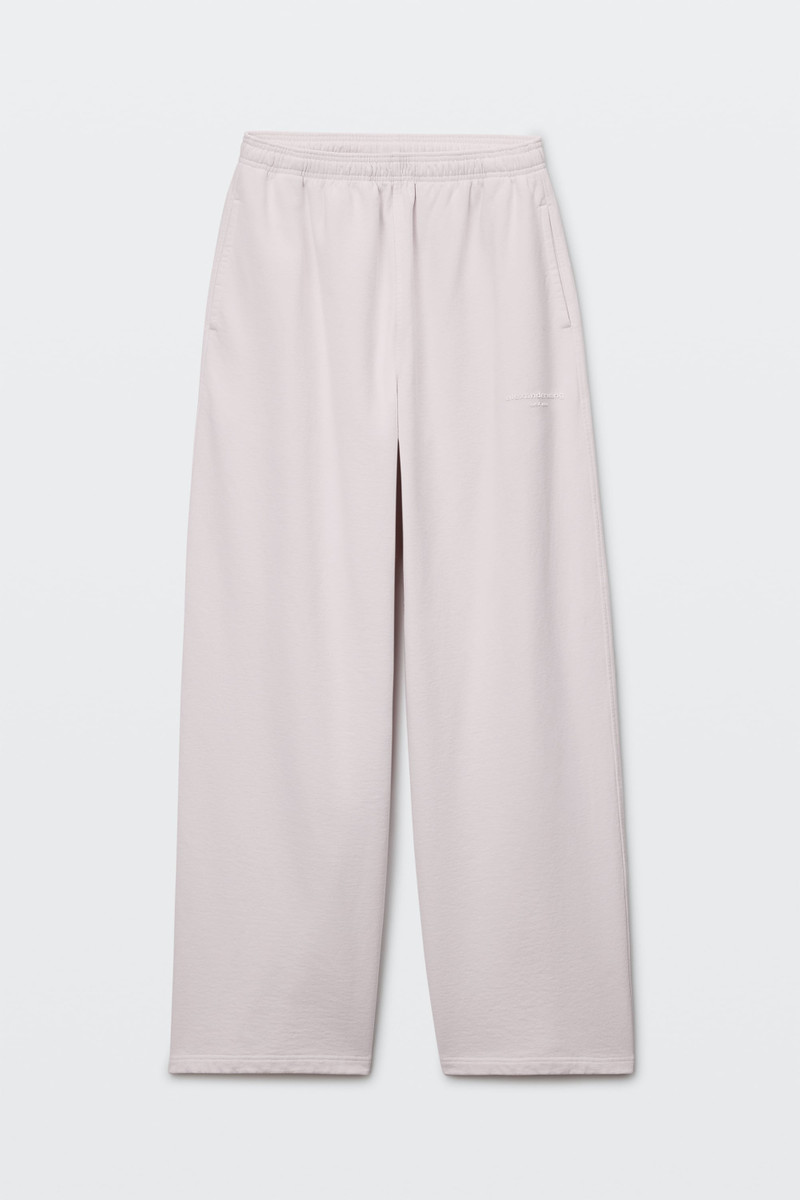 LOGO PRINT MID-RISE OVERSIZED SWEATPANT 1