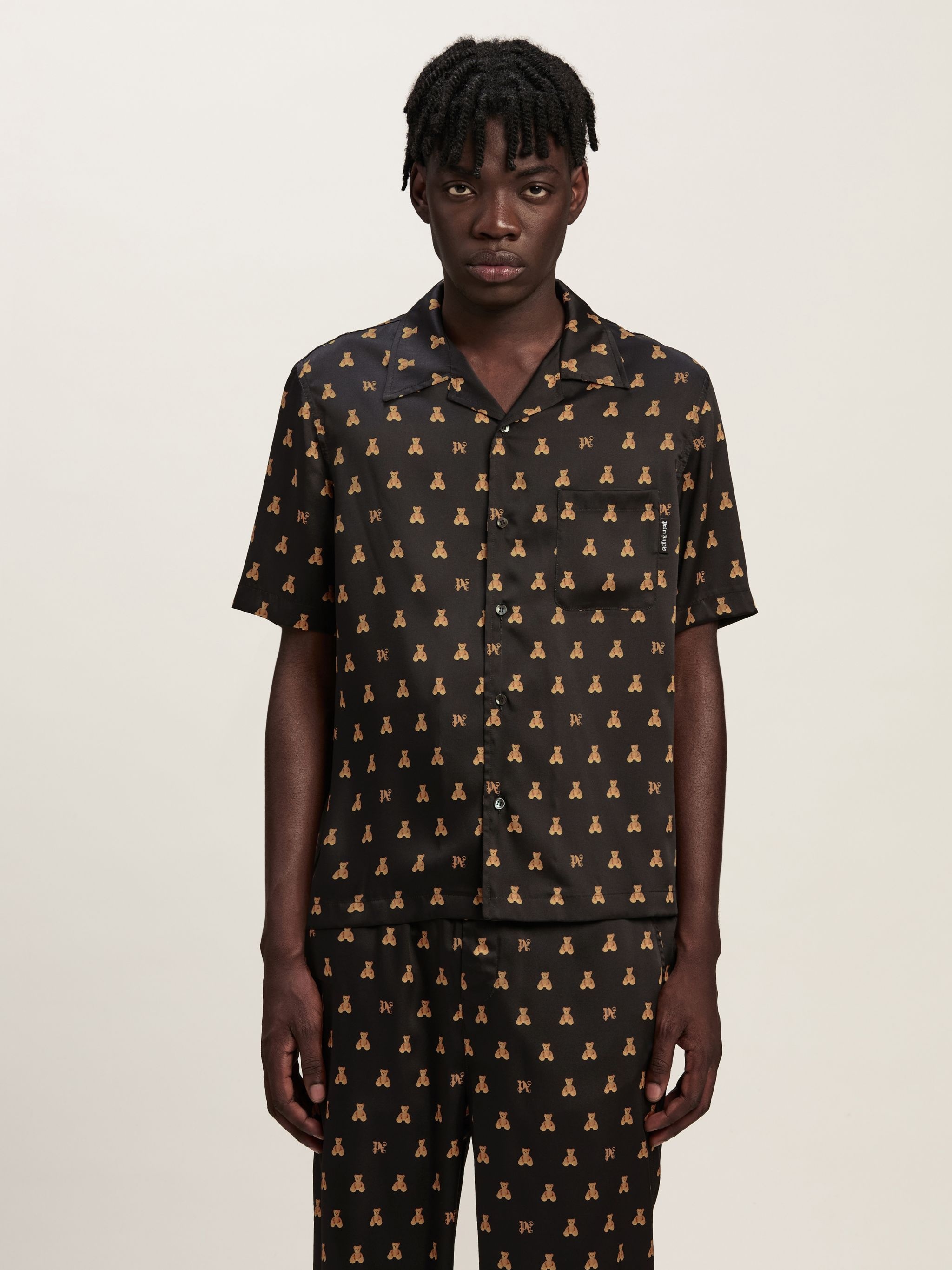 Bear In Mind Bowling Shirt - 3