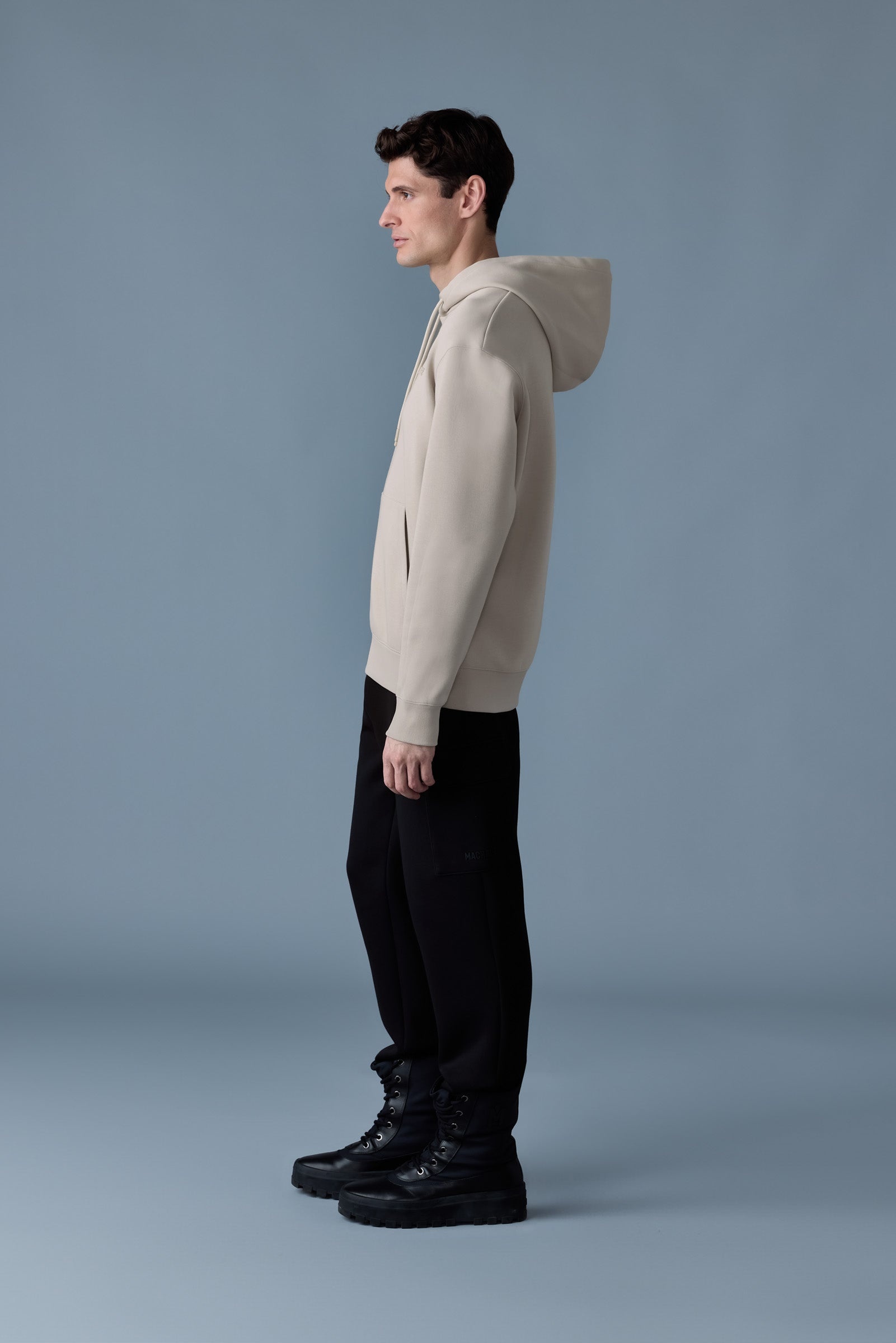 KRYSTIAN Double-face Jersey hoodie - 3