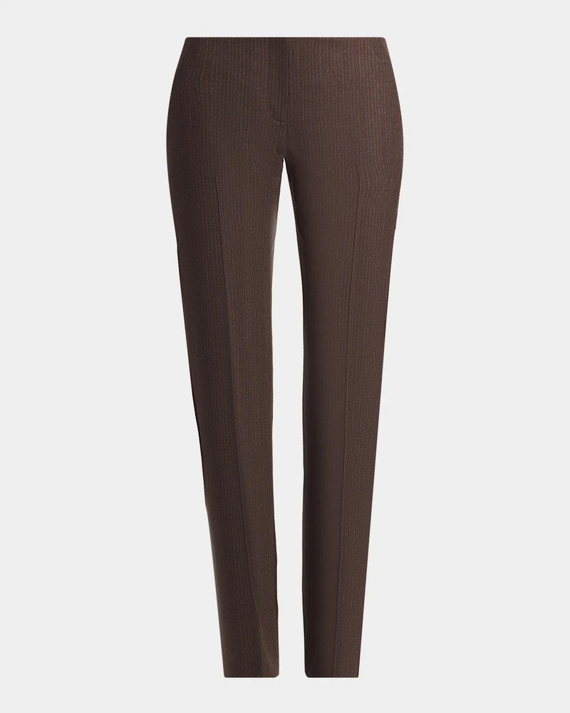 Crop Wool Cigarette Trousers 1
