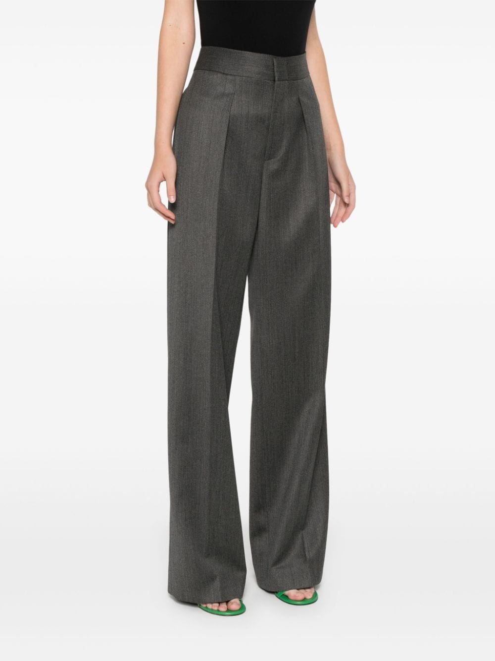 straight trousers - 3