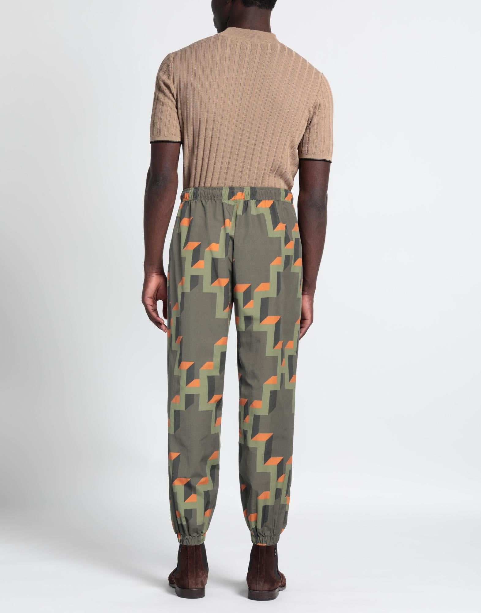 Military green Men's Casual Pants - 5