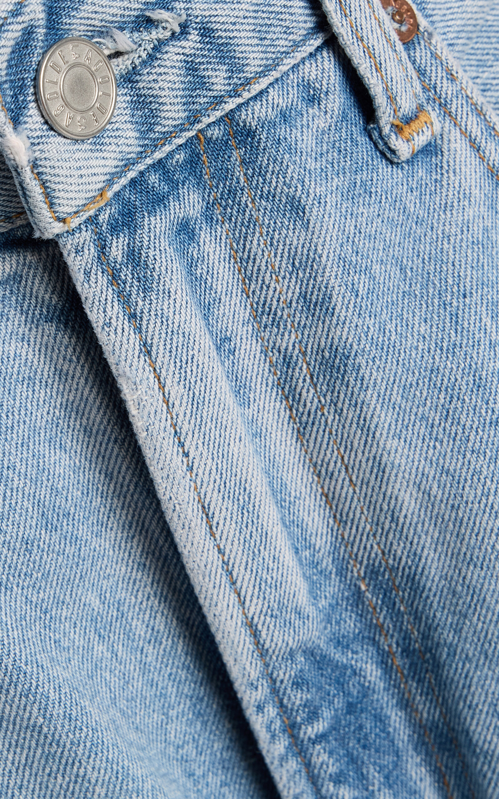 Low Curve Rigid Mid-Rise Tapered Jeans light wash - 5