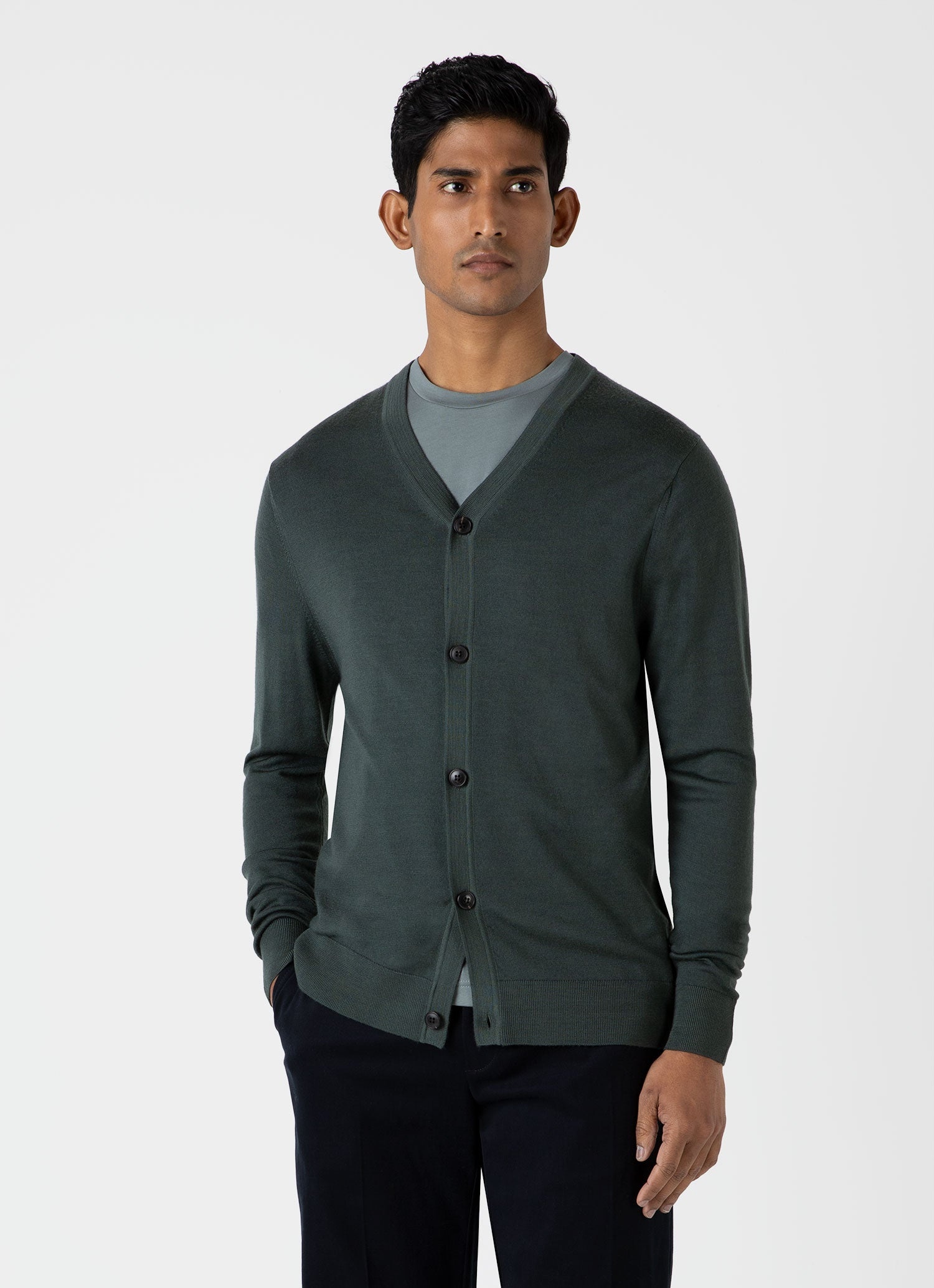 Merino Cardigan - 2