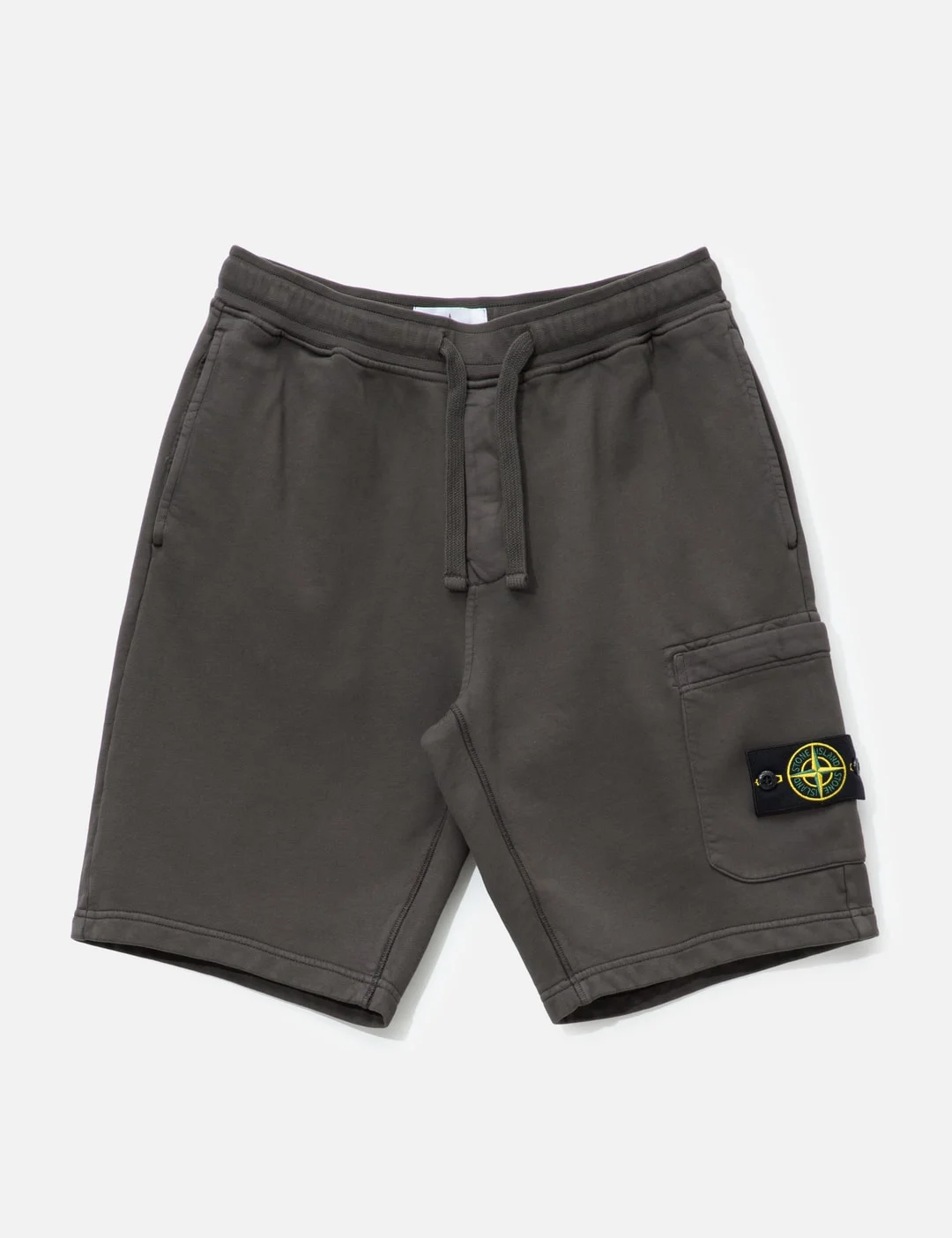 ORGANIC COTTON FLEECE JOGGER SHORTS - 1