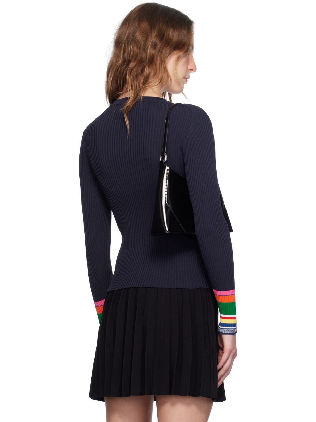 Navy Cargo Cardigan - 3