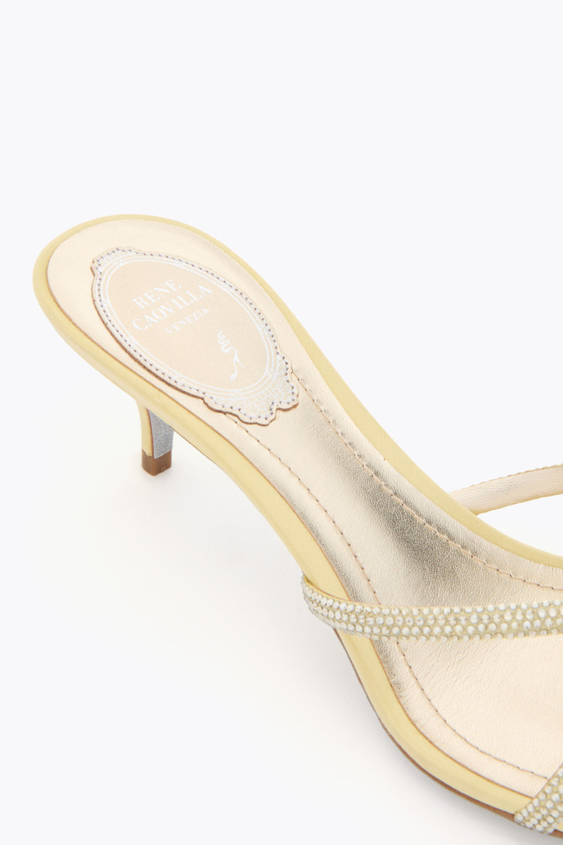 LYNETTE BUTTER YELLOW MULE 50 5