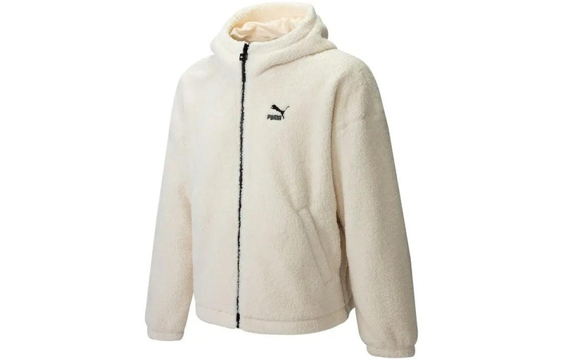 PUMA EMB Sherpa Jacket 'White' 539568-93 - 1