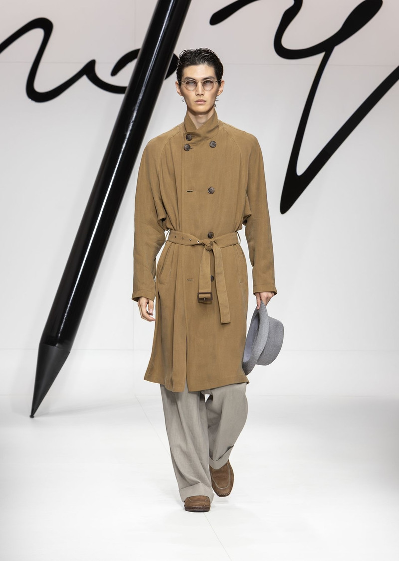 ASV cupro trench coat 8