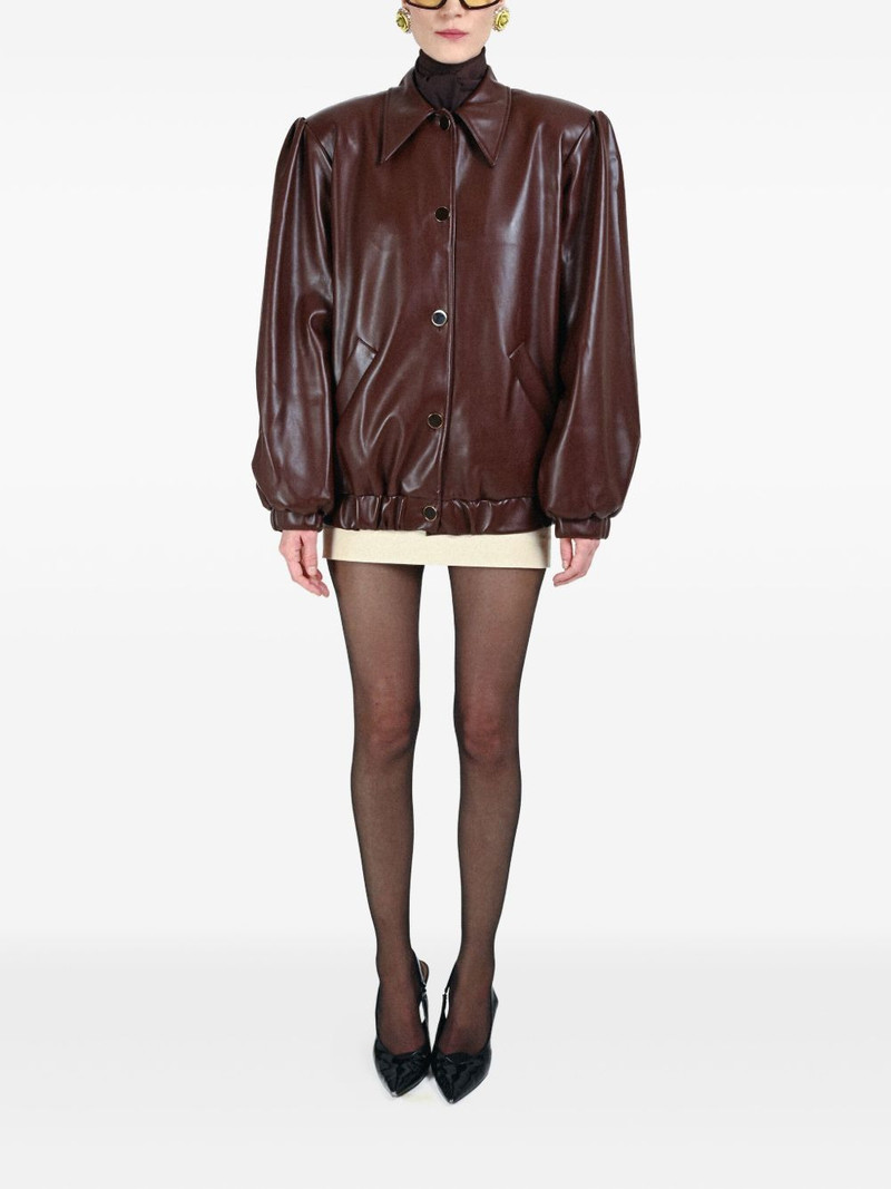 ROWEN ROSE button-fastening collar-pointed jacket outlook