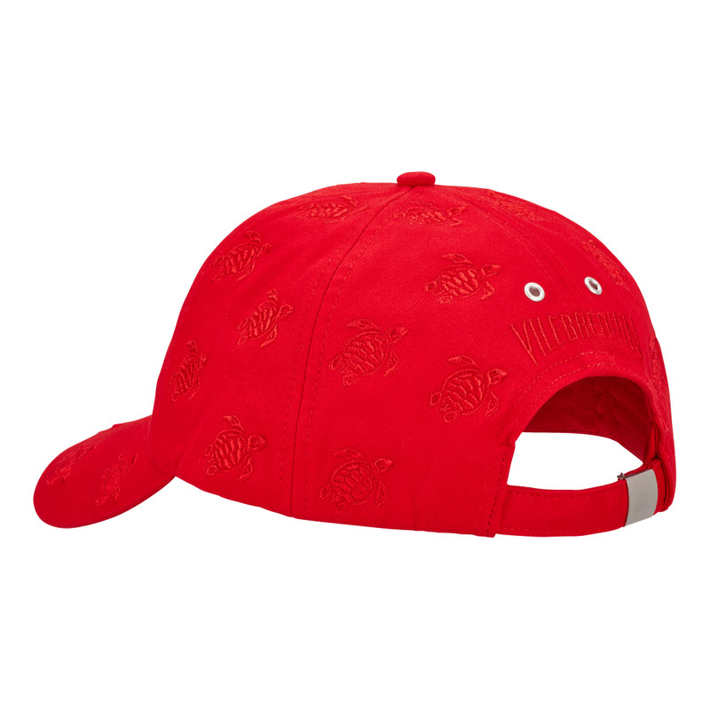 Vilebrequin Embroidered Cap Turtles All Over outlook