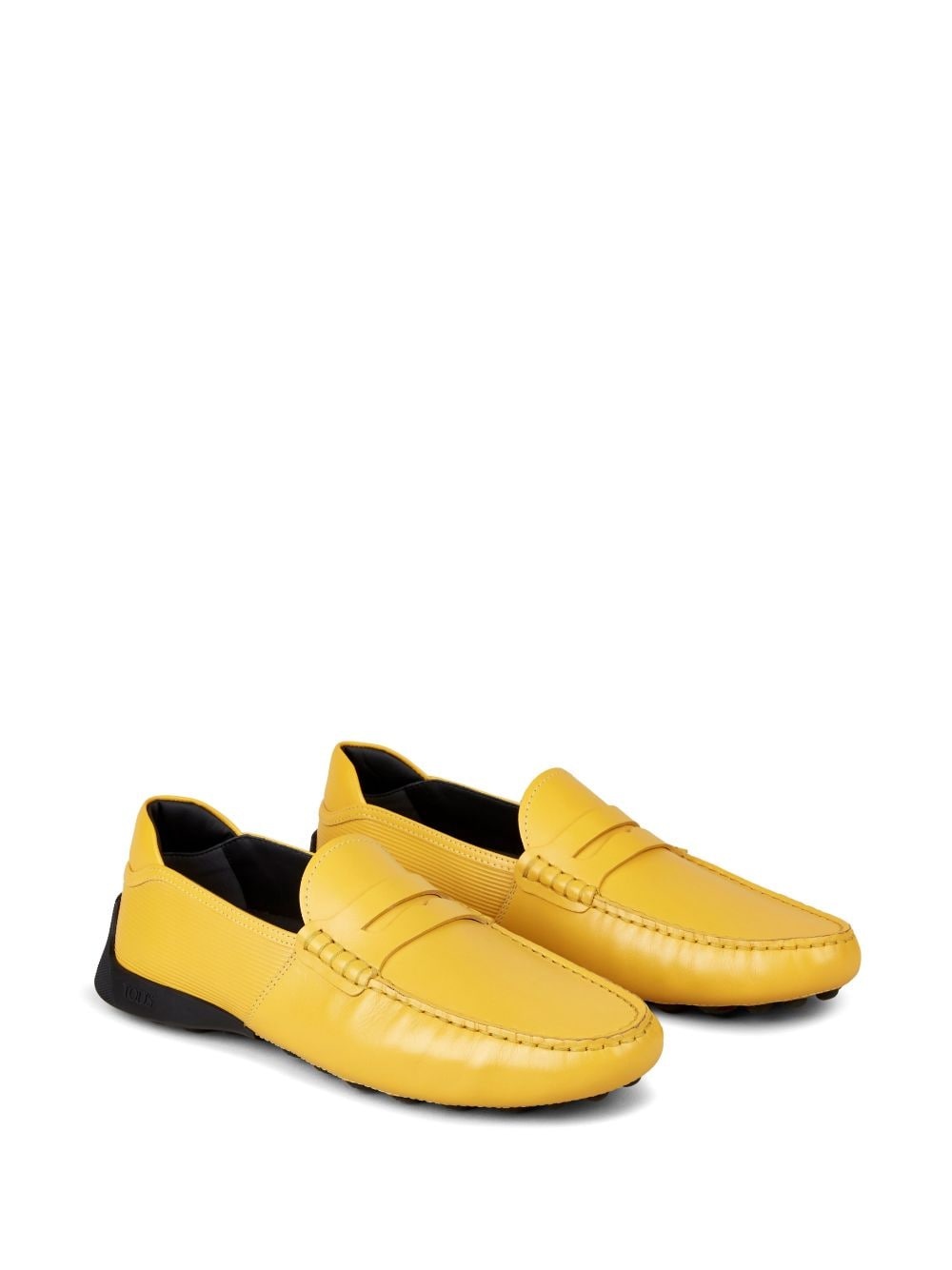 Automobili Lamborghini slip-on leather driving shoes - 2