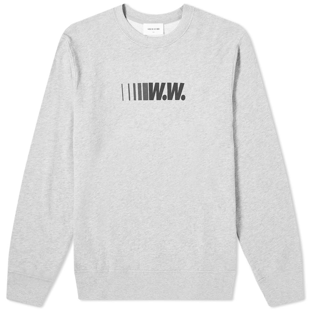 Wood Wood Hugh Wave Logo Sweat - 1