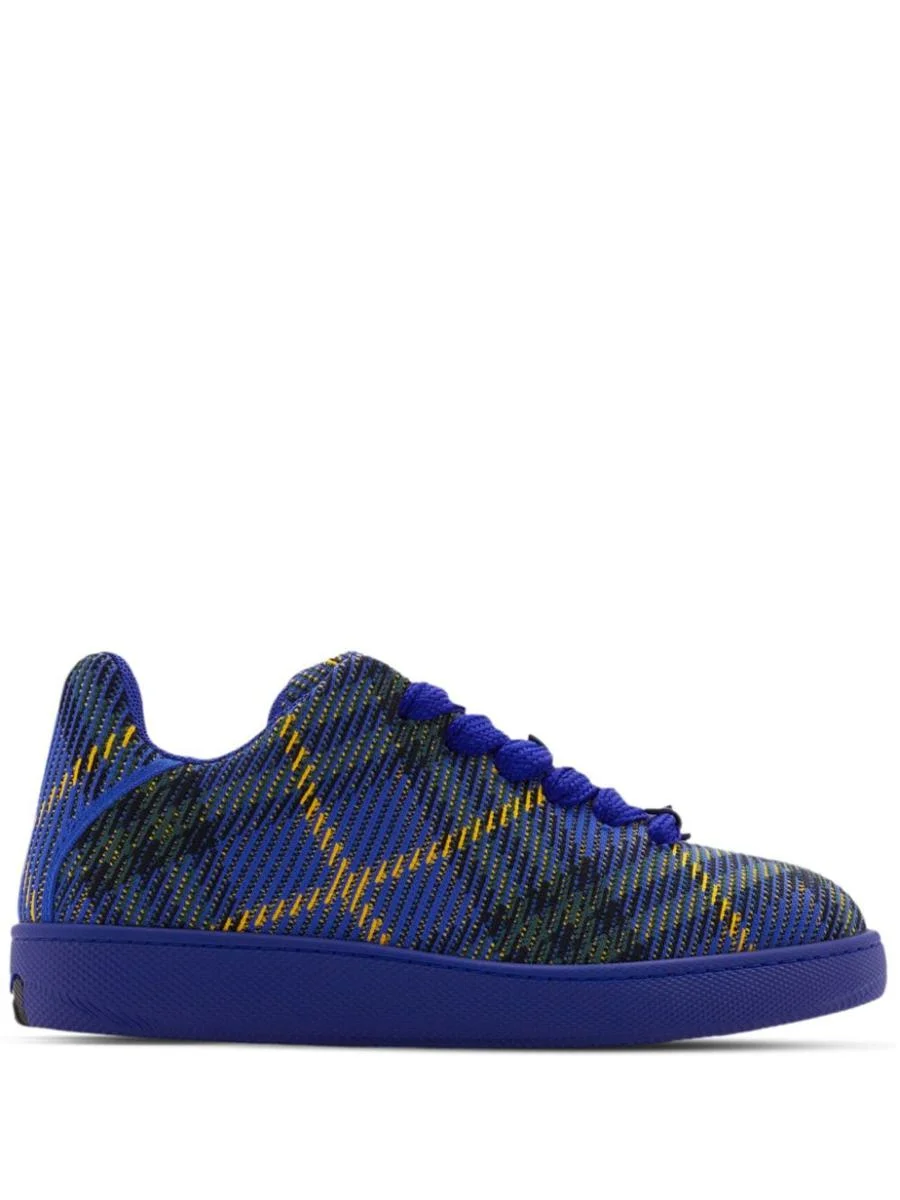 Burberry "Check Knit Box" Sneakers - 1