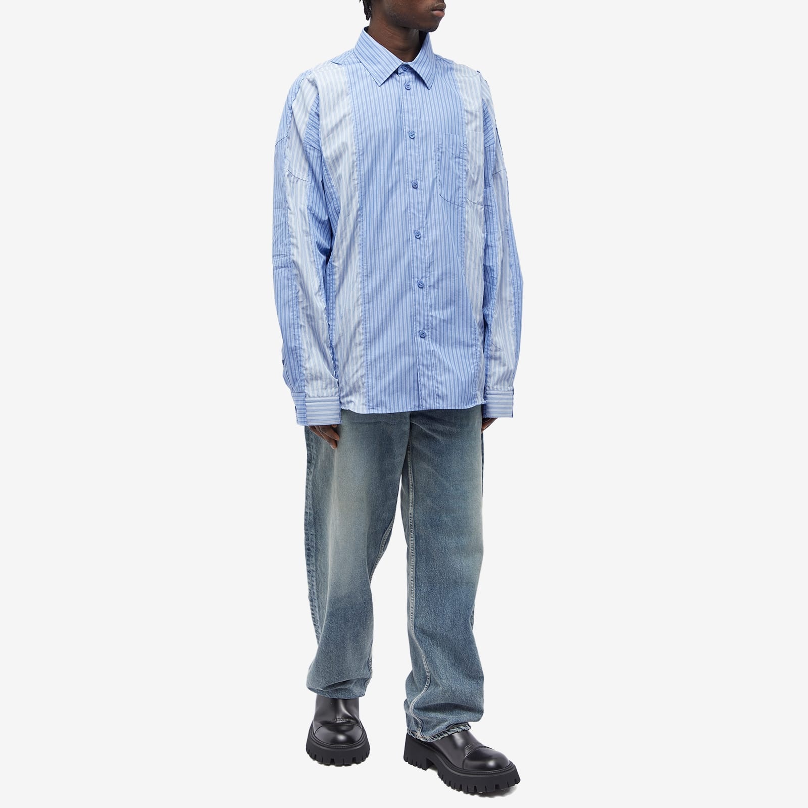 Balenciaga DIY Panel Shirt - 4