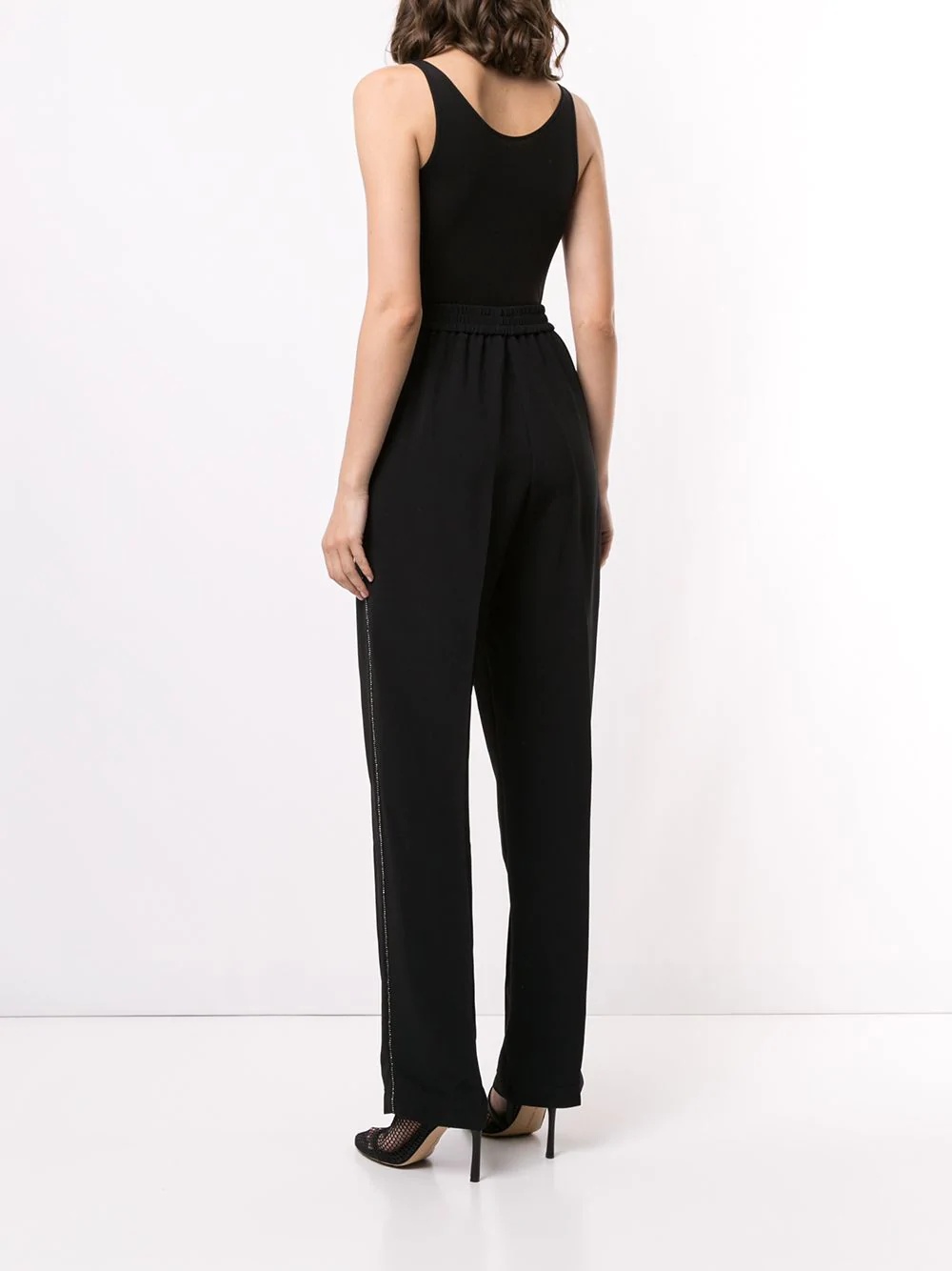 mid-rise cropped trousers - 4