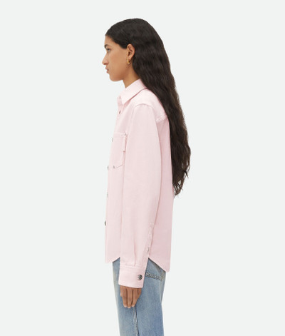 Bottega Veneta Pink Wash Denim Shirt outlook