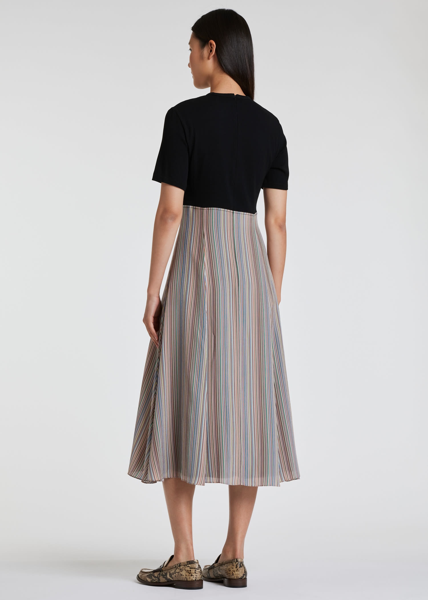 'Signature Stripe' Midi Dress - 6