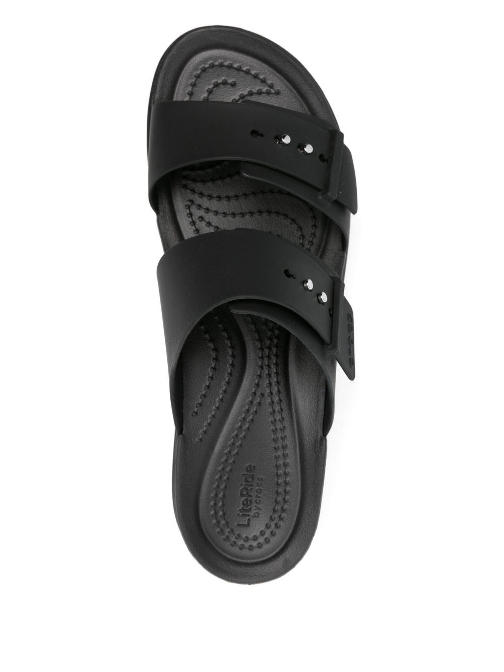 Brooklyn platform double-buckle sandals - 4