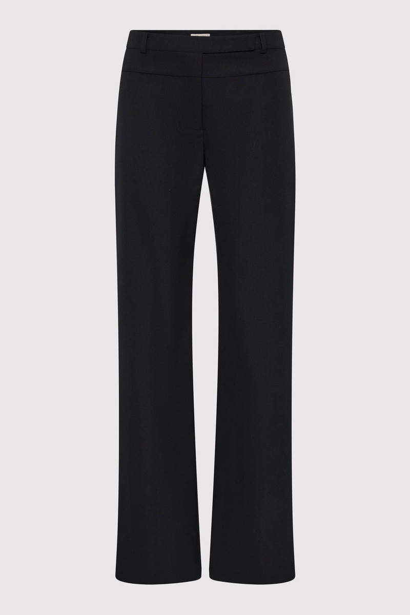 90s Splice Panelled Pants - Black / Black 1