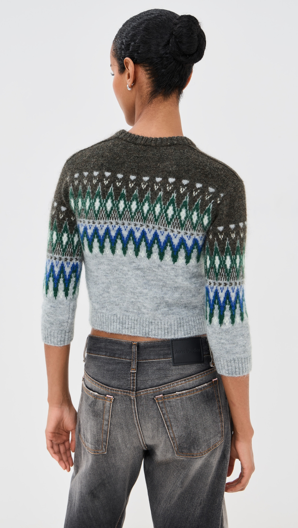 Nordic Shrunken Sweater - 2