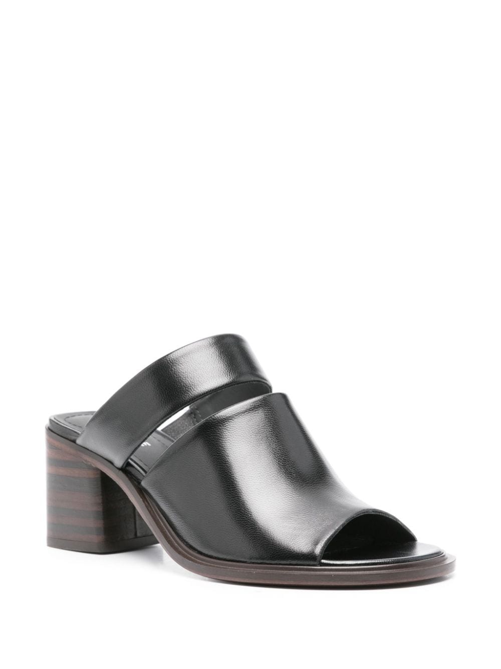 55mm leather mules - 2