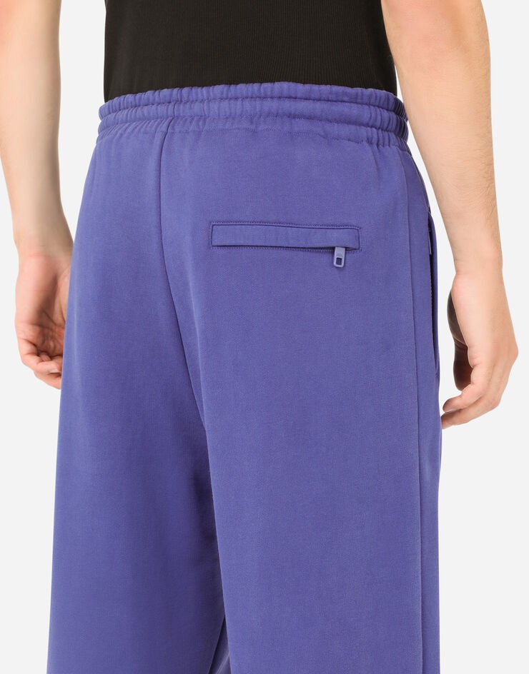 Jersey jogging pants with DG logo - 5