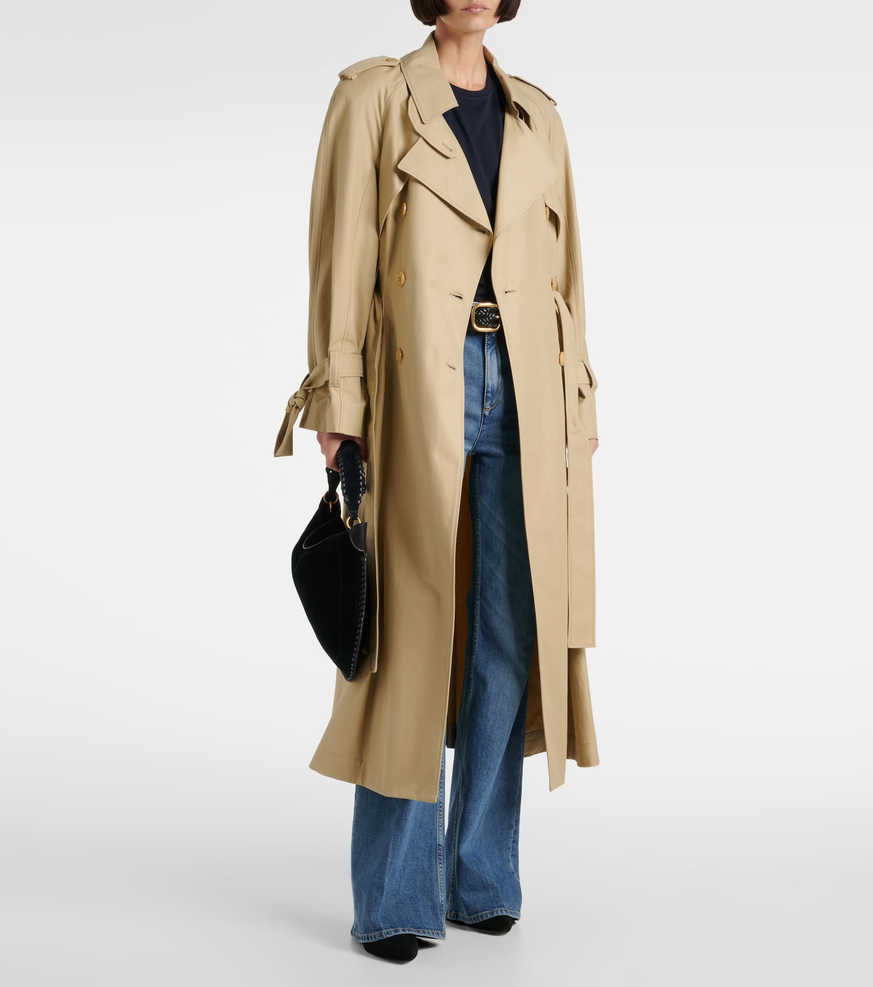 Classic Ease cotton-blend trench coat - 2