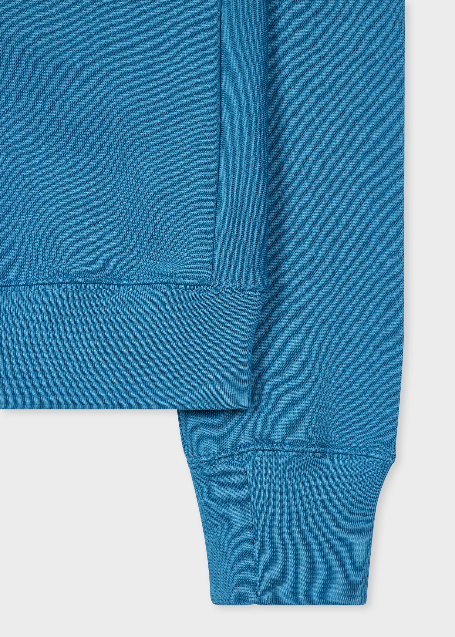 Ocean Blue Zebra Logo Organic Cotton Sweatshirt - 2