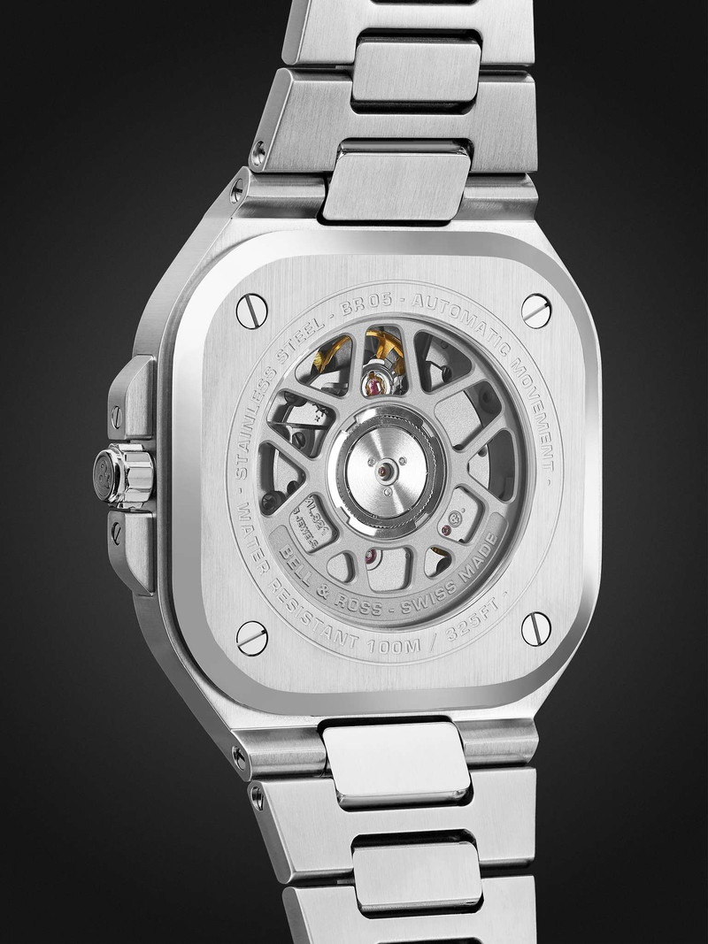BR 05 Automatic 40mm Stainless Steel Watch, Ref. No. BR05A-BR-ST/SST 5