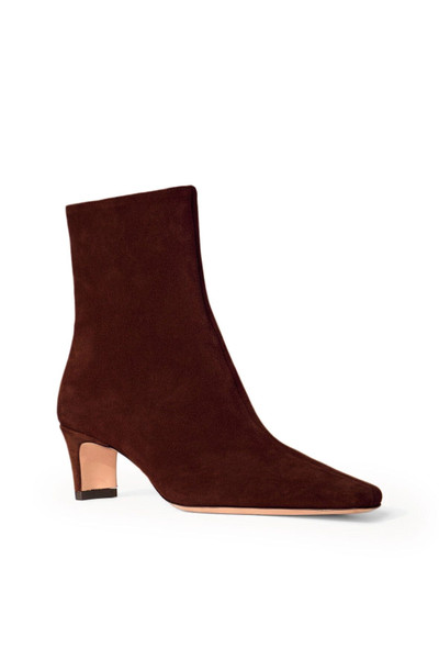 STAUD STAUD WALLY ANKLE BOOT MAHOGANY SUEDE outlook