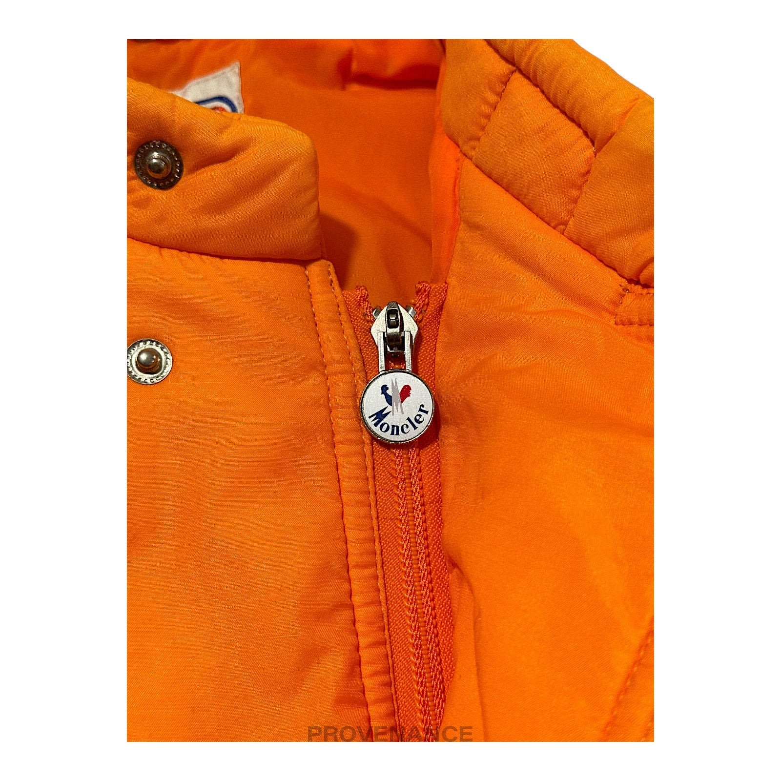 Moncler Light Ski Jacket Coat - Orange/Red - 7