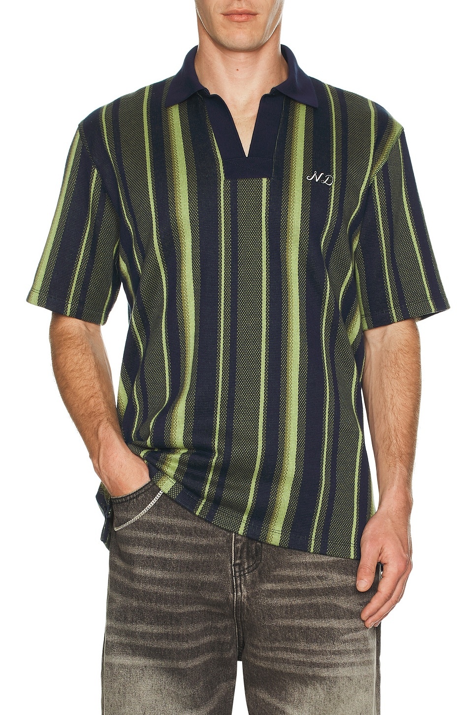 Rugby Striped Polo - 4