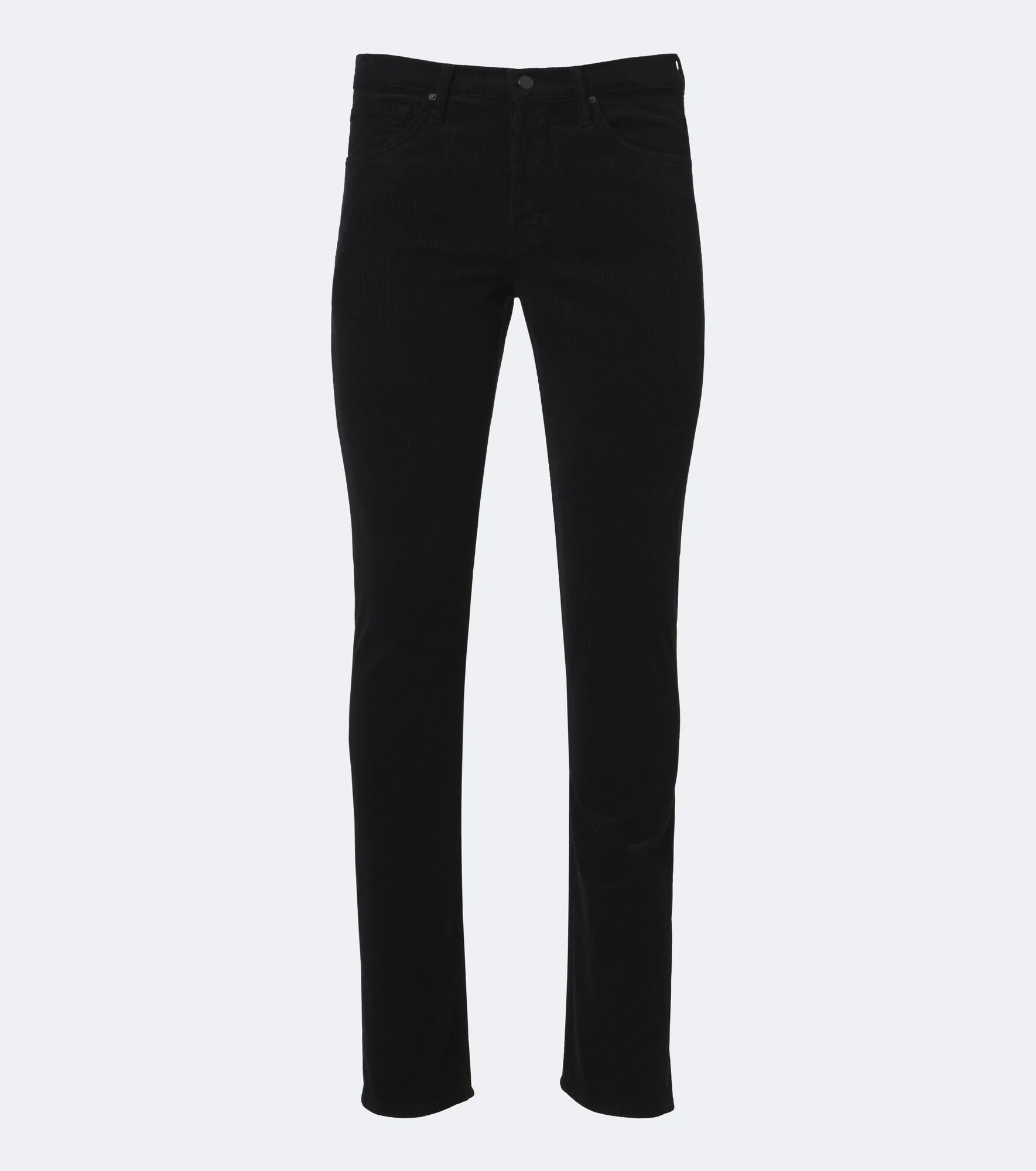 Cotton corduroy slim pants - 1