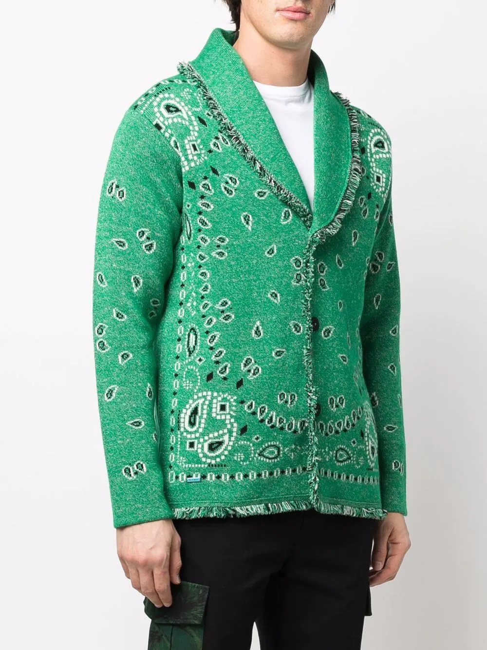 Icon jacquard-woven cardigan - 3