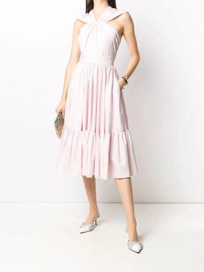 Alexander McQueen tiered midi dress outlook