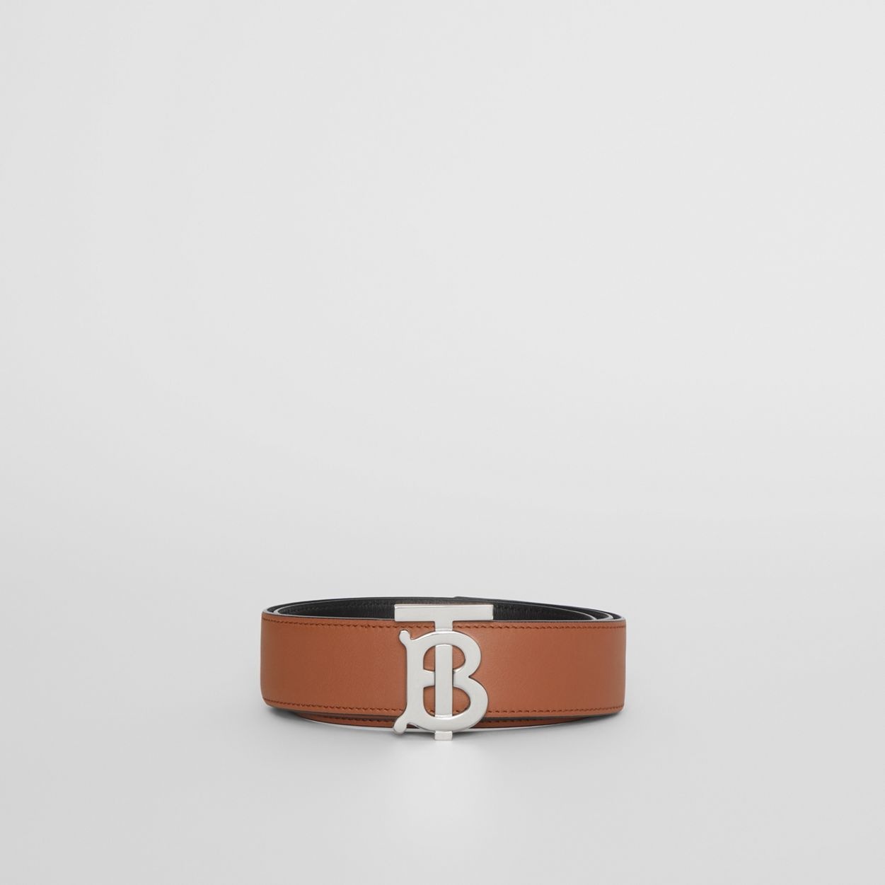 Reversible Monogram Motif Leather Belt - 4