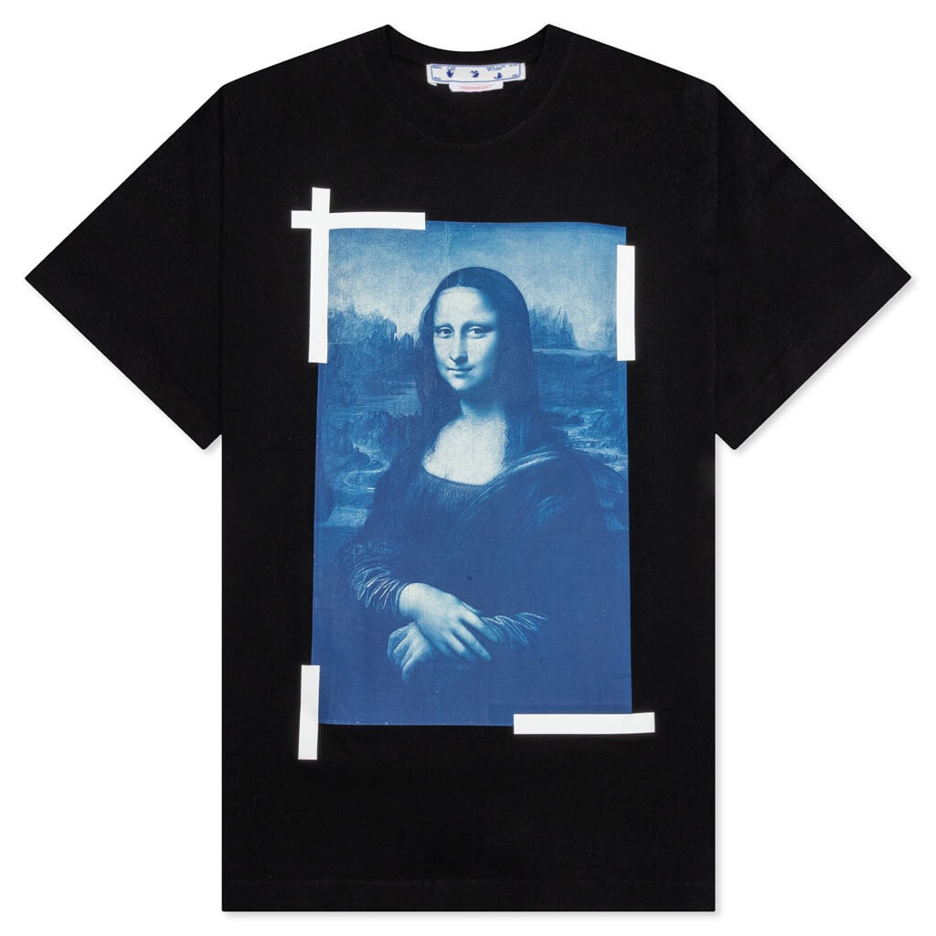 Monalisa logo-print T-shirt - 1