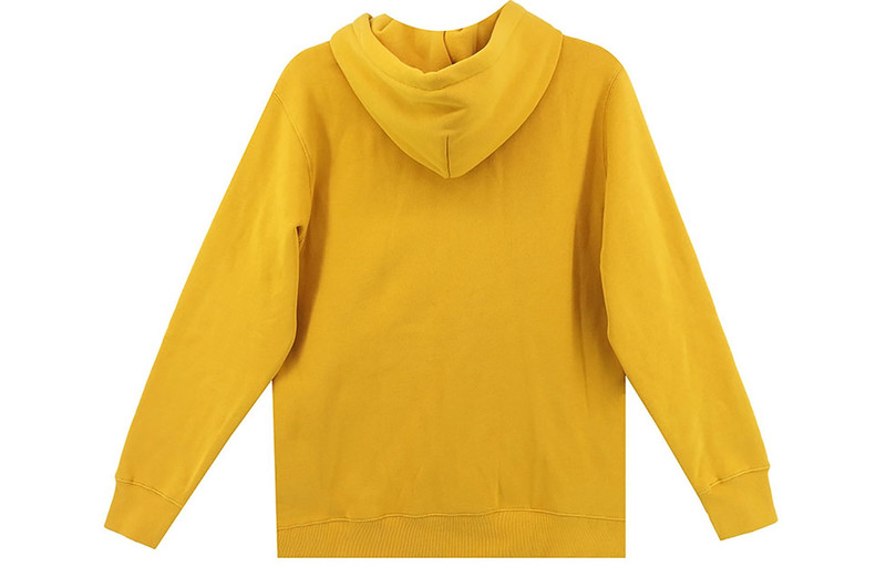 Vans Vans Contrasting Colors Alphabet Logo Hooded Pullover Fleece Lined Stay Warm Yellow VN0A5H87YWM outlook